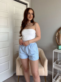 Everyday Double Lined Tube Top (White)