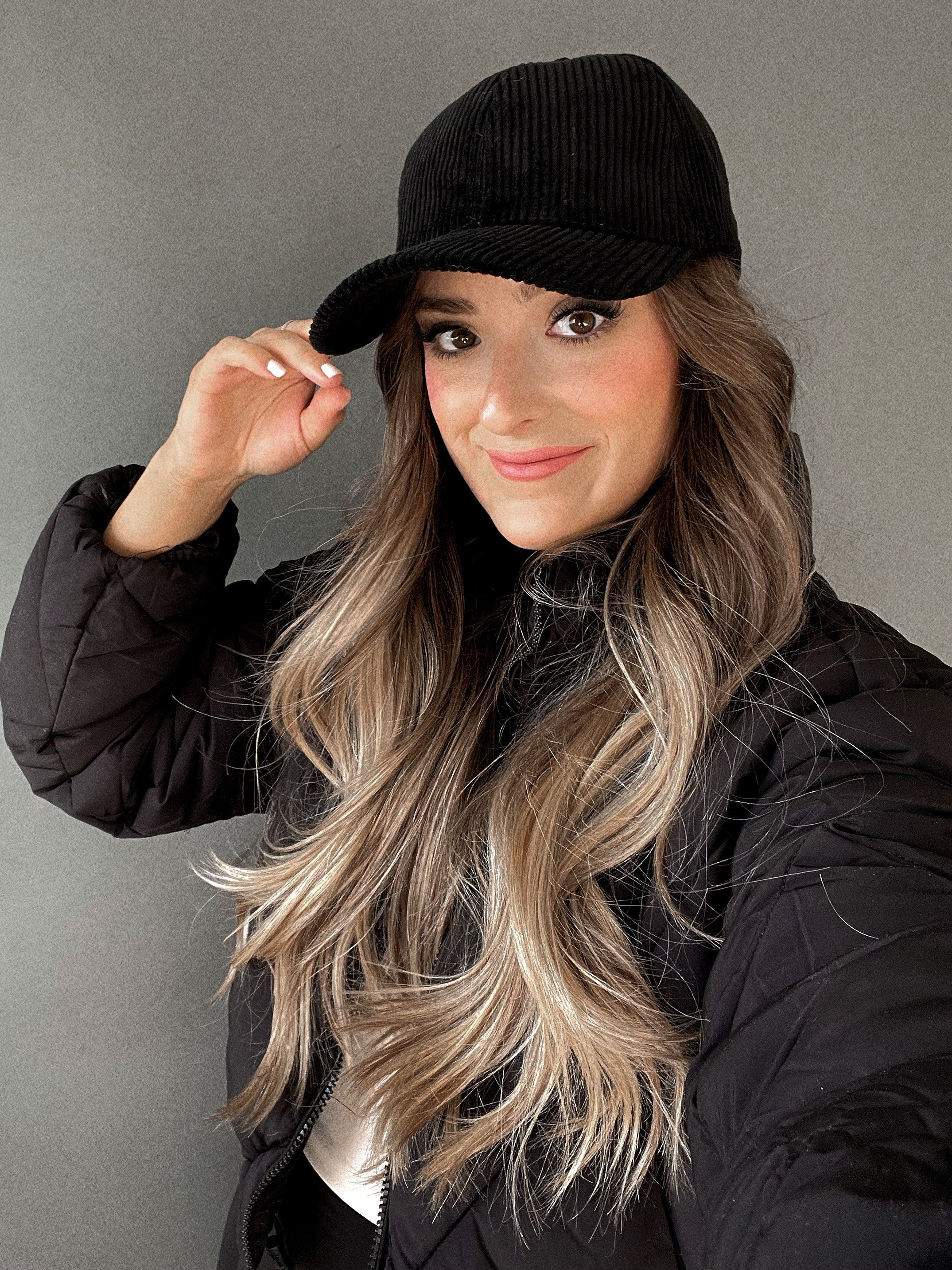 Cord baseball cap online