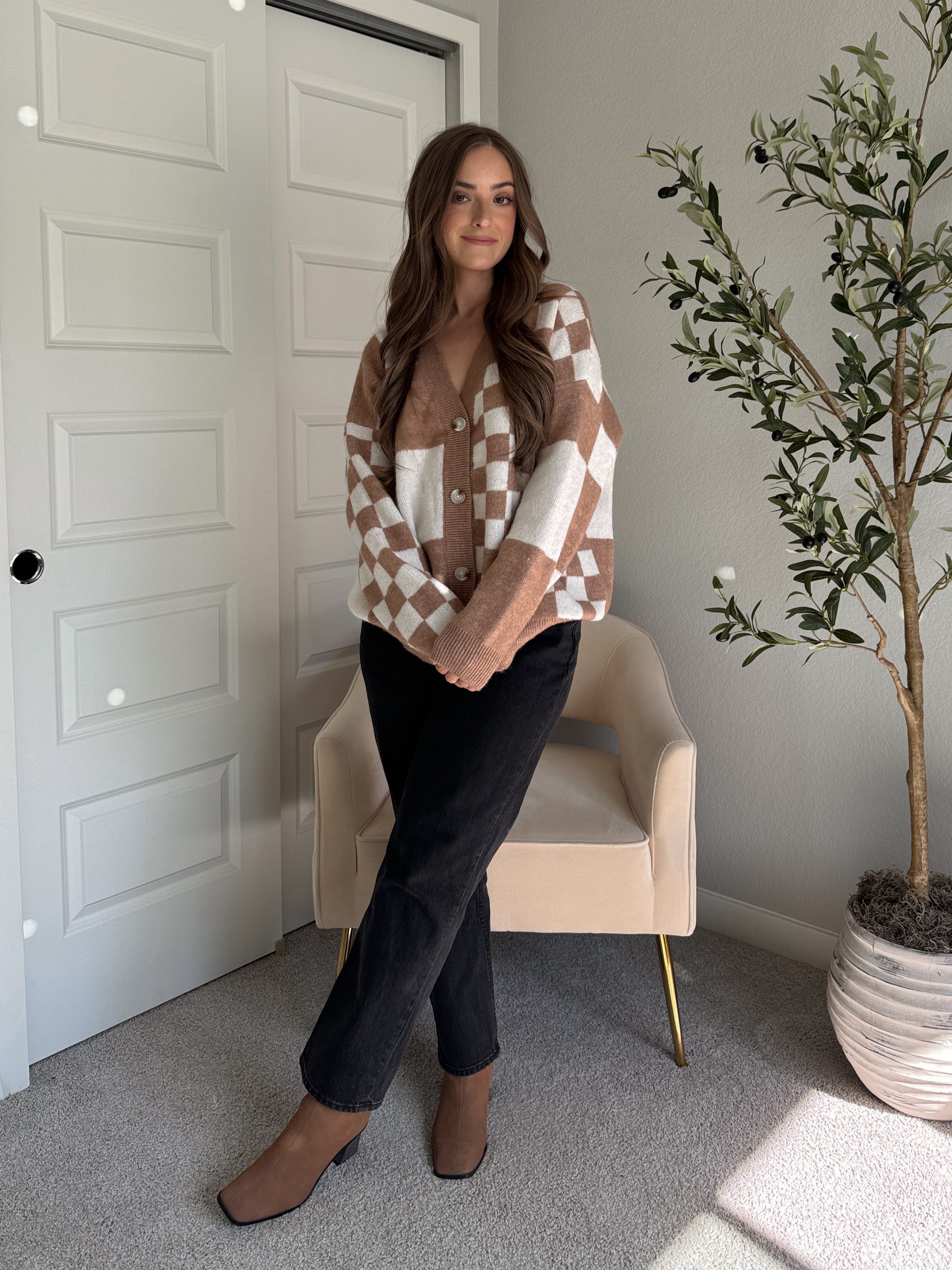 Oversized button down cardigan new arrivals
