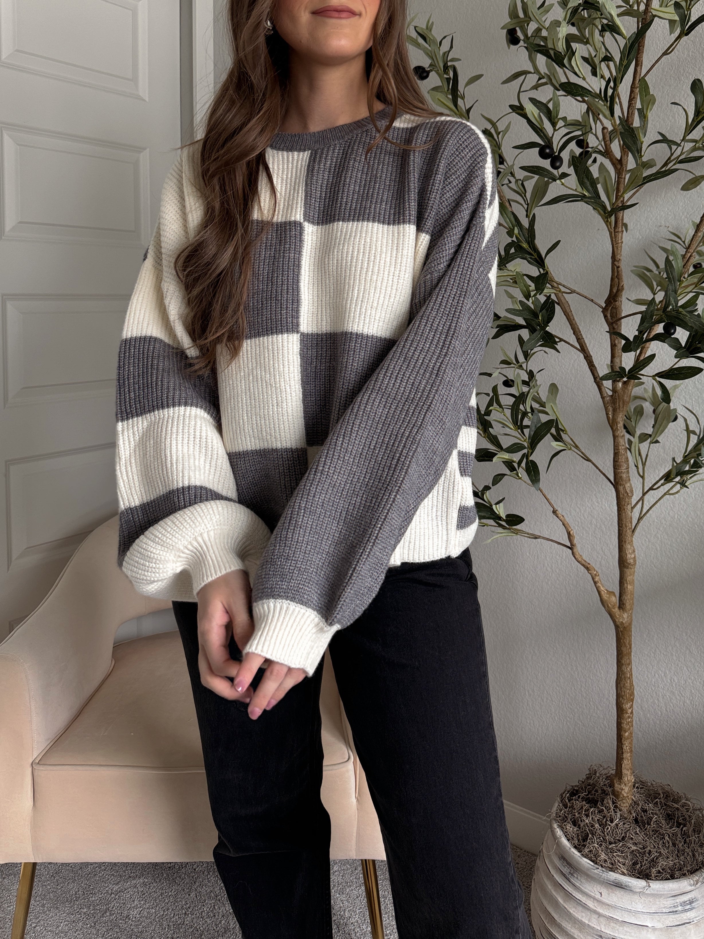 I am gia color block sweater cheap