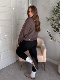 Mesa Essential Burnout Fleece Hoodie (Espresso)