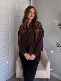 Montreux Lightweight Cotton Corduroy Jacket (Espresso)