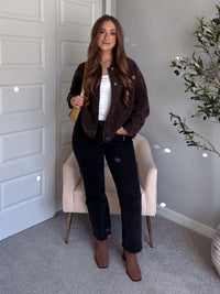 Montreux Lightweight Cotton Corduroy Jacket (Espresso)