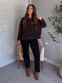 Montreux Lightweight Cotton Corduroy Jacket (Espresso)