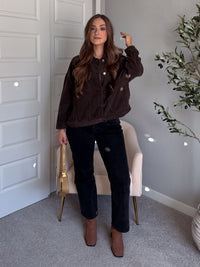 Montreux Lightweight Cotton Corduroy Jacket (Espresso)