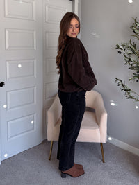 Montreux Lightweight Cotton Corduroy Jacket (Espresso)