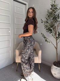 Scout Mid-Rise Twill Carpenter Pants (Woodland Camo)