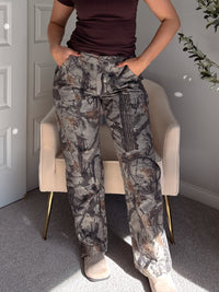 Scout Mid-Rise Twill Carpenter Pants (Woodland Camo)